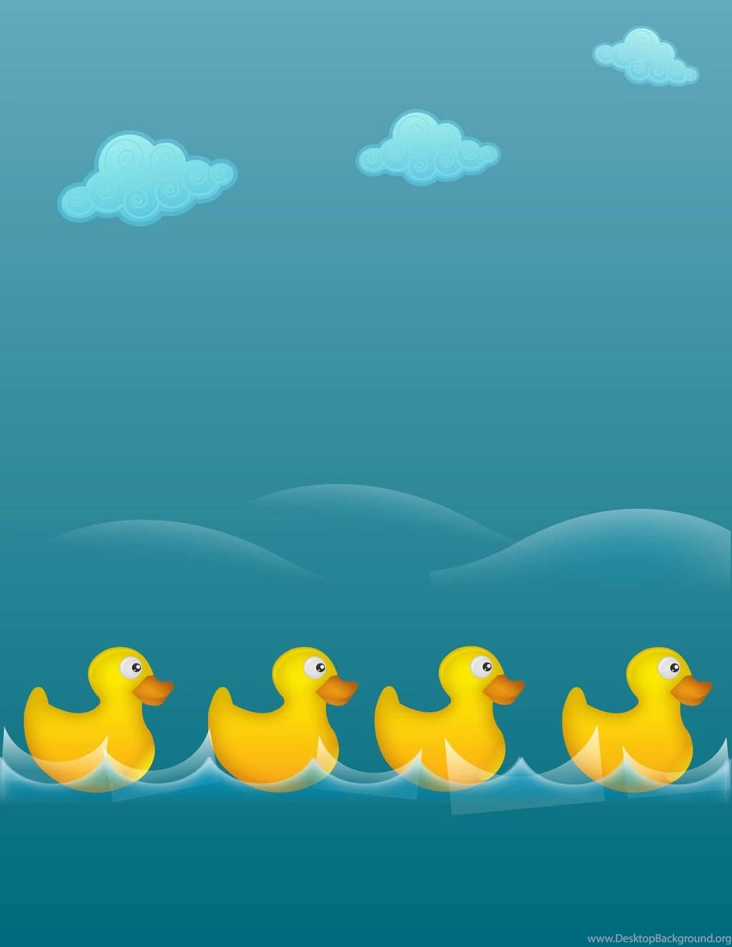 Free Duck Vectors