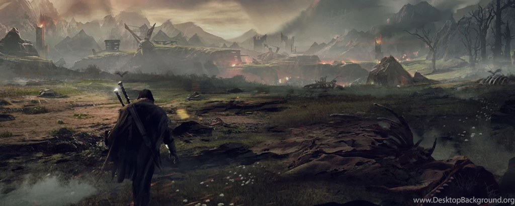 Download Wallpapers 2560x1024 Middle earth Shadow Of Mordor, The ...