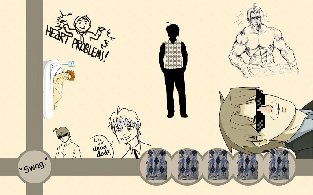MANLY MAN Katawa Shoujo Wallpapers