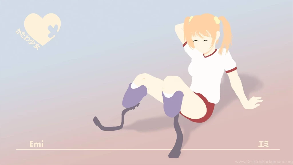 Emi Minimalist 2 Katawa Shoujo Wallpapers