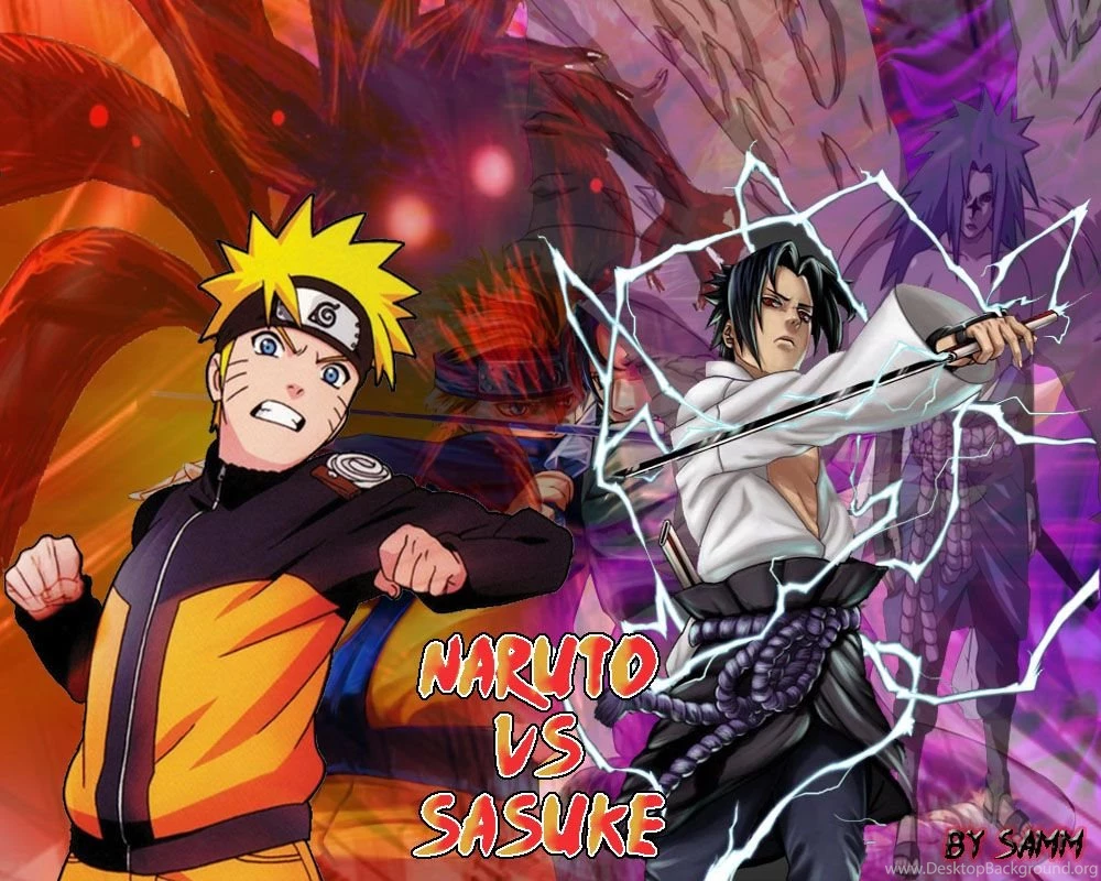 Naruto Vs Sasuke Naruto Shippuden Cartoon HD Backgrounds For HTC ...