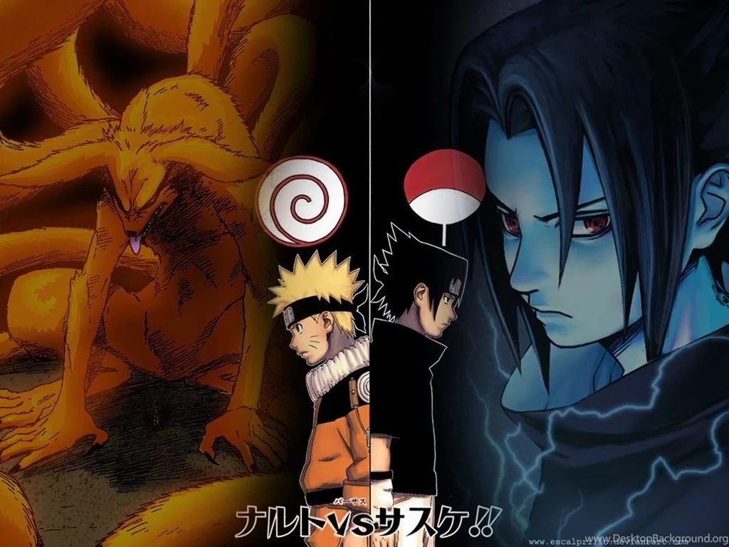 Gambar Naruto Vs Sasuke Keren 