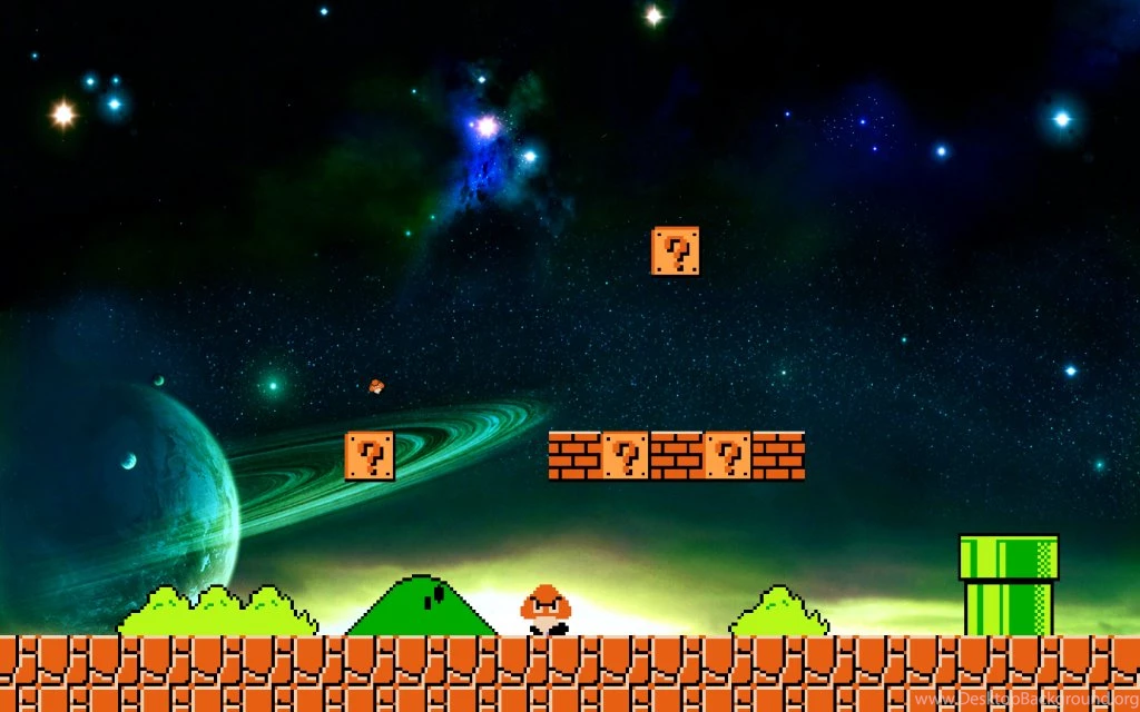 8 Bit Mario Wallpapers Wallpapers Cave