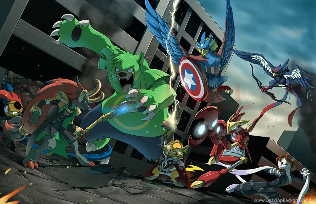 1 Pokemon Avengers HD Wallpapers
