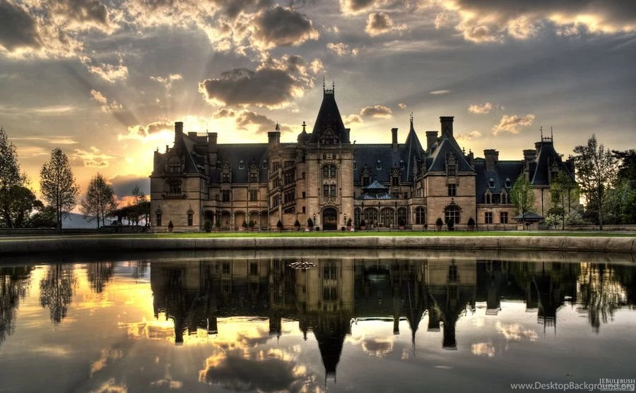 Biltmore House At Sunset Asheville, NC By Bulephotography On ...