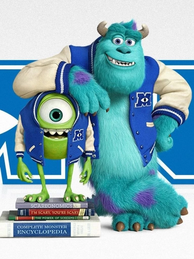 768x1024 Monsters University Ipad Wallpapers