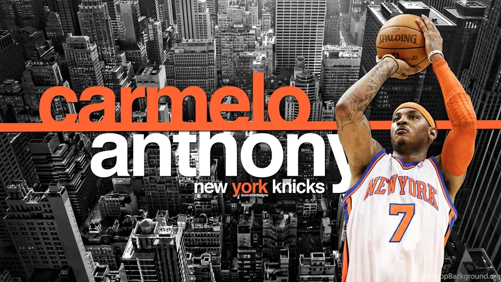 New York Knicks Carmelo Anthony Wallpaper.