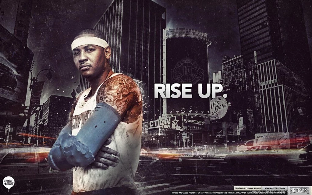 Carmelo Anthony Rise Up Wallpapers By IshaanMishra On DeviantArt