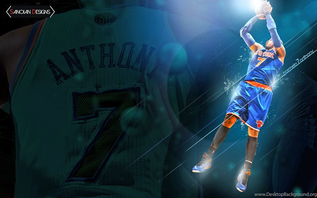 Carmelo Anthony Fadeaway Knicks Wallpapers Streetball