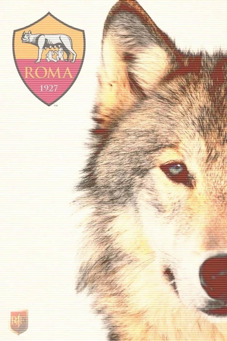 Wallpapers AS Roma Wolf