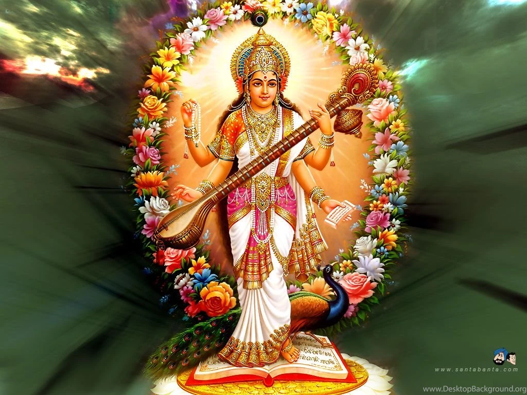 God Saraswathi Images And Wallpapers Download