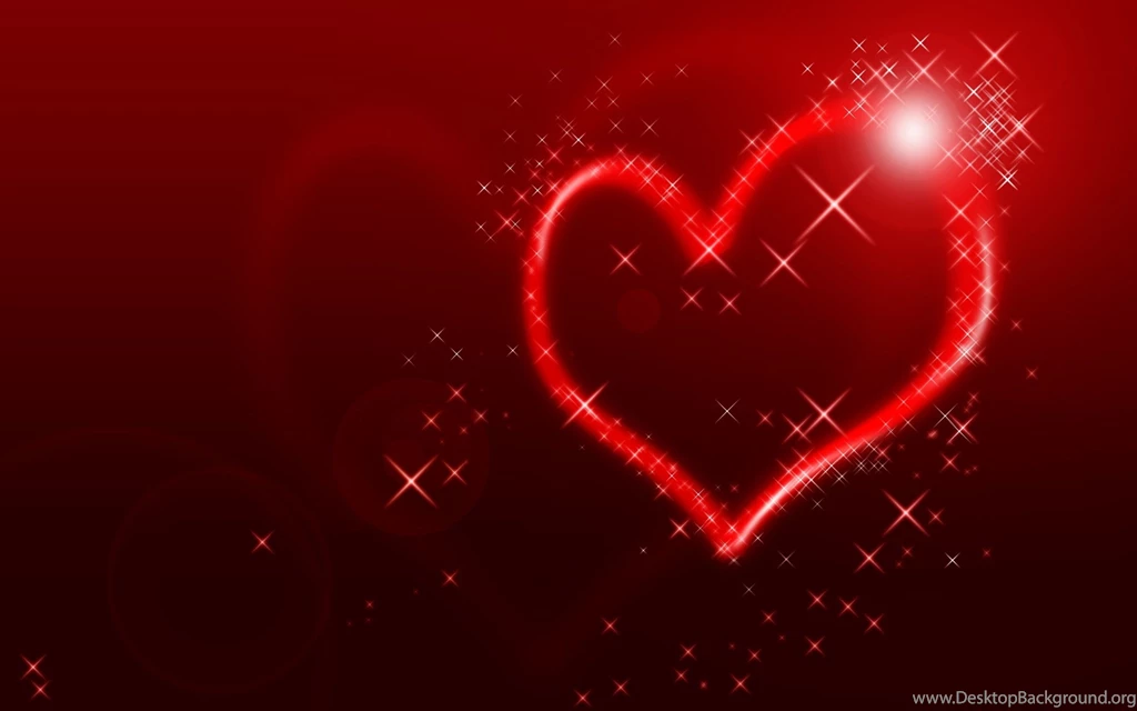 Download Wallpapers 3840x2400 Heart, Line, Shape, Light, Backgrounds ...