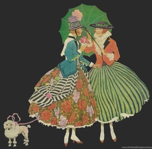 Vintage Wallpapers Ladies