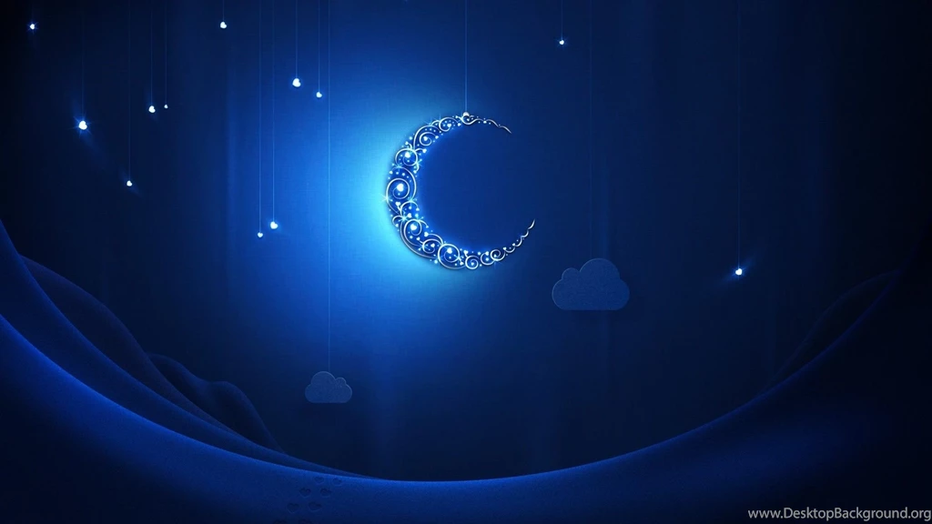 Moon And Stars Night Wallpapers HD Download For Desktop