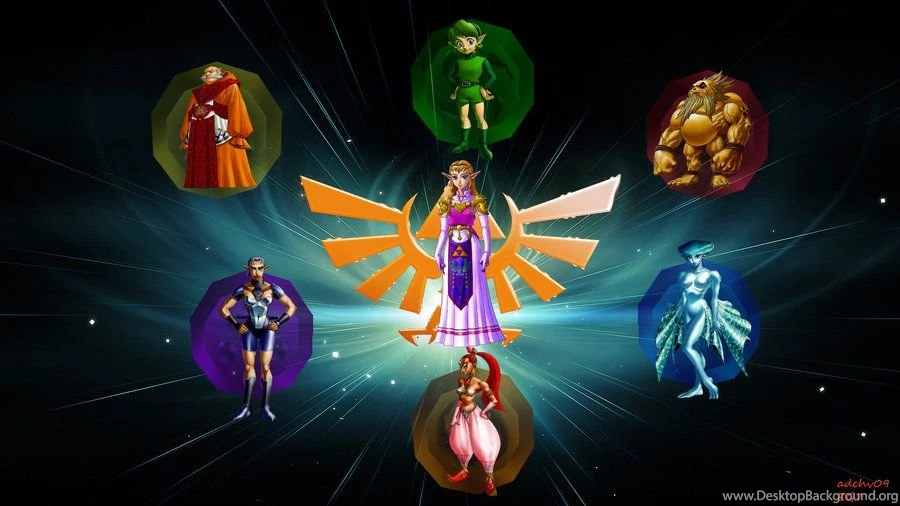 DeviantArt: More Like Legend Of Zelda OOT 7 Sages Wallpapers By Adchv09