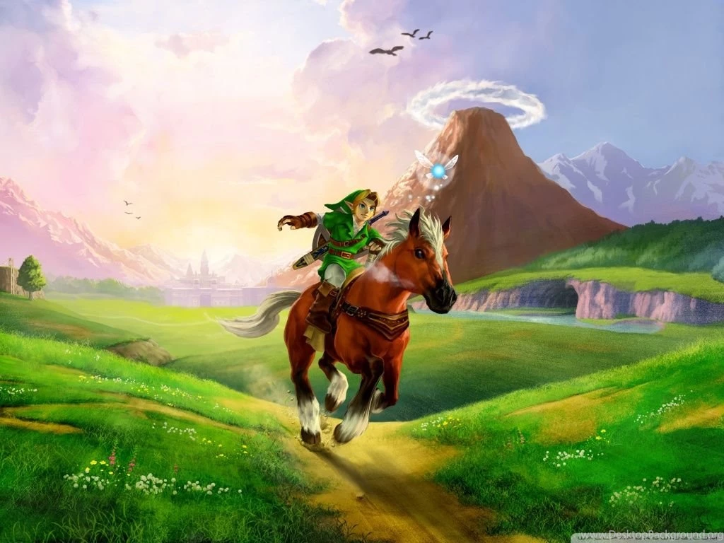 The Legend Of Zelda Ocarina Of Time 3D HD Desktop Wallpapers ...