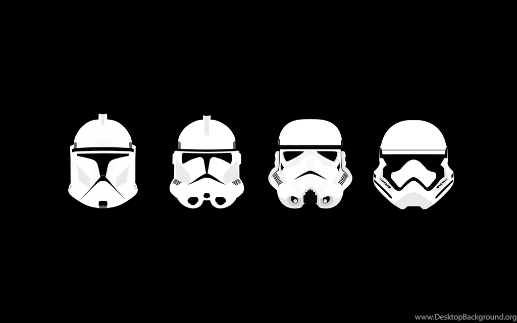 Wallpapers Star Wars, Clone Trooper, Stormtrooper, Minimalism, Helmet