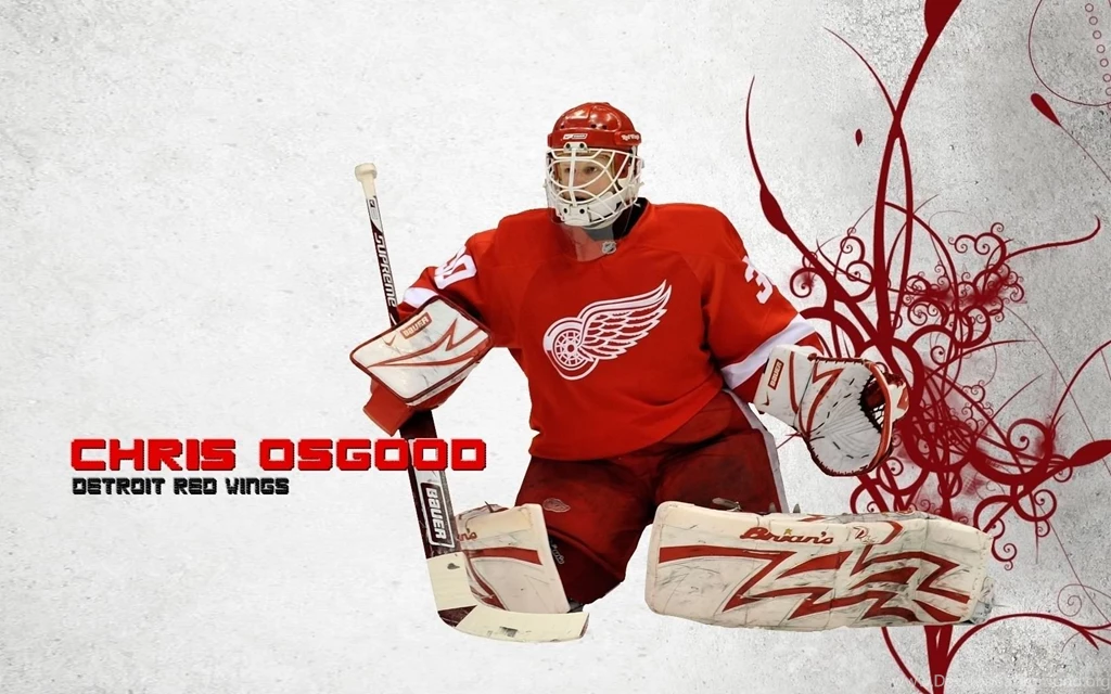 Hockey Chris Osgood Detroit Red Wings Wallpapers