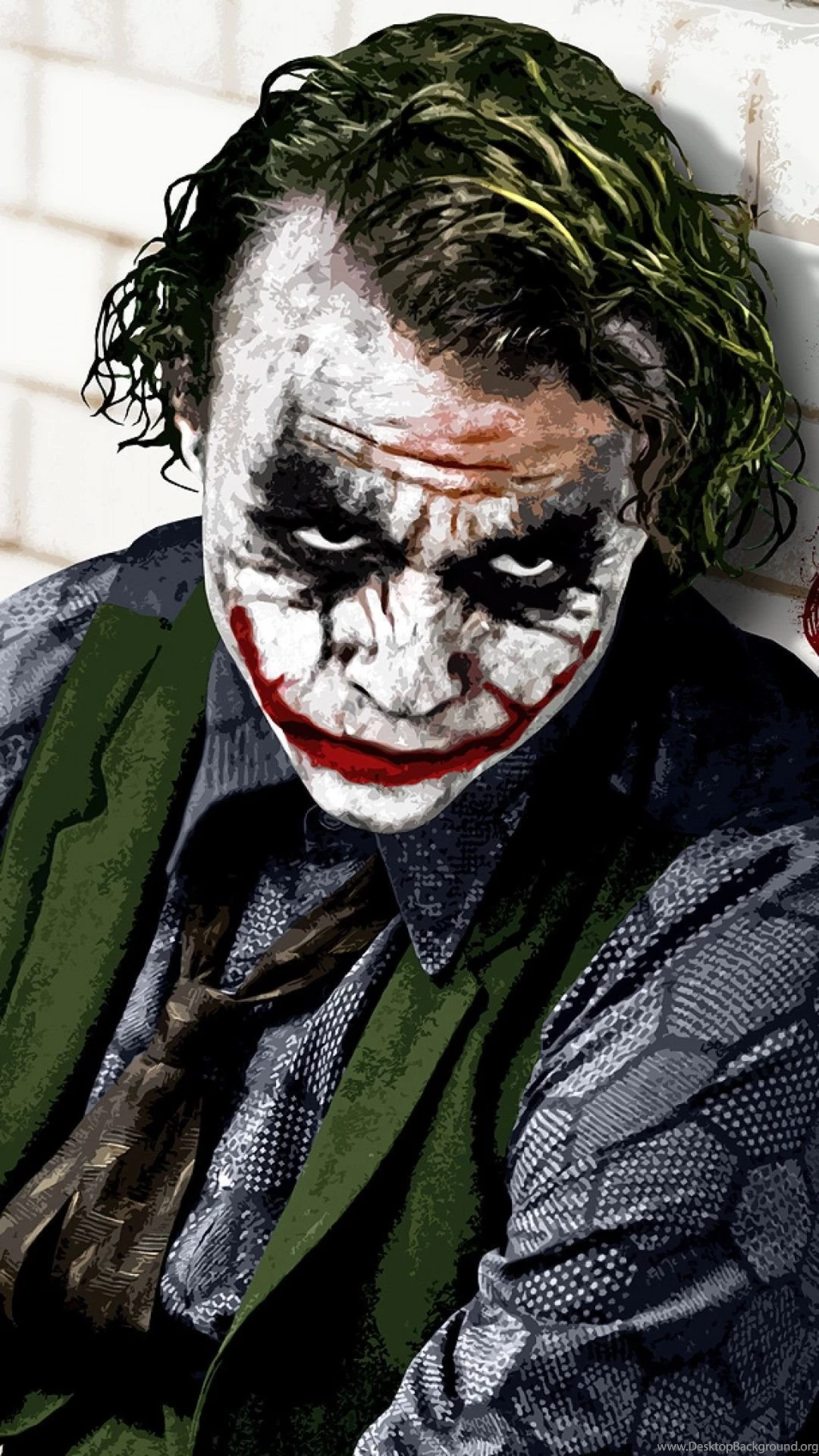 Heath Ledger Joker Iphone Wallpaper.