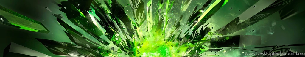 Abstract, Explosion, Crystal, Nvidia Wallpapers HD