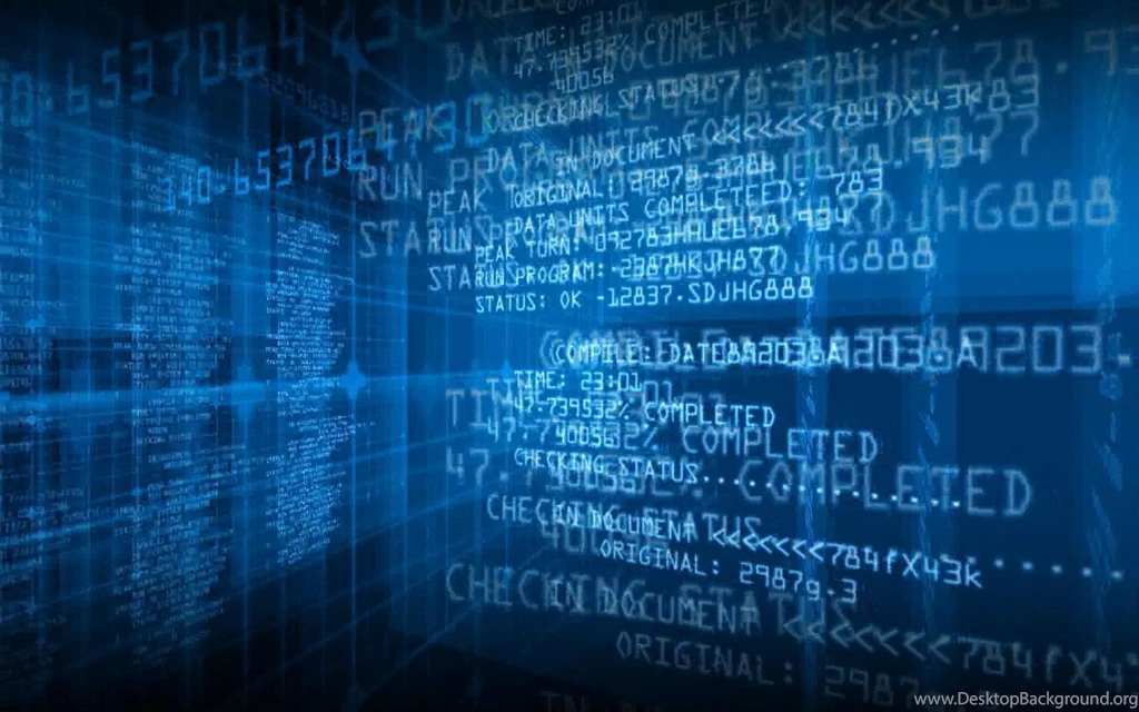 24022) Blue Matrix HD Wallpapers For Mac   WalOps.com