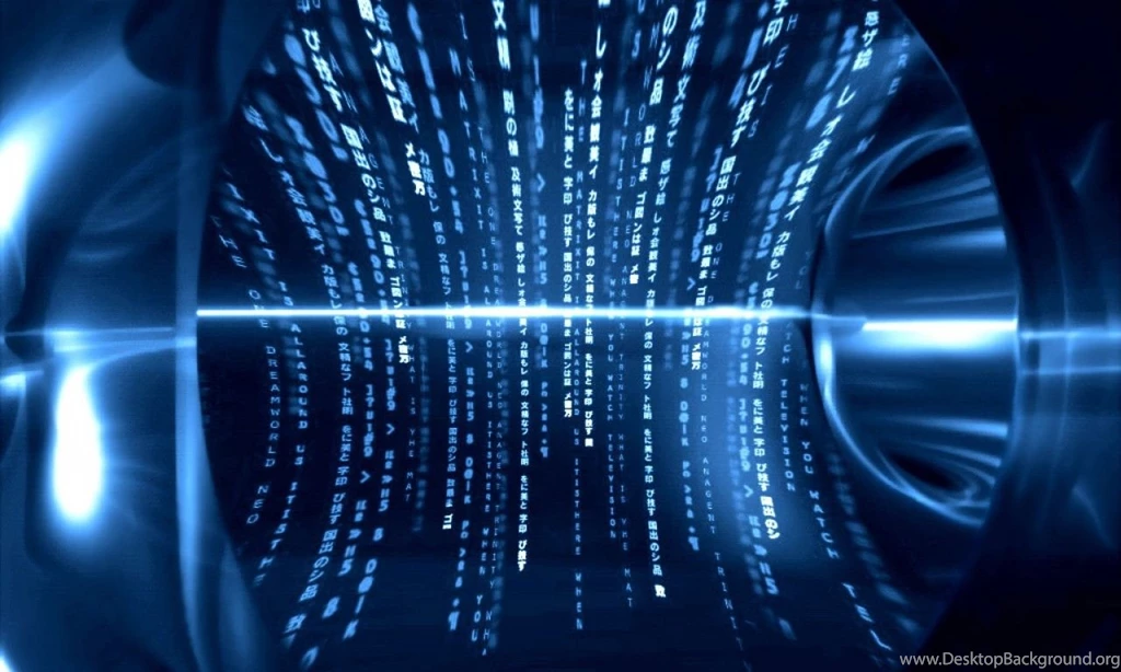 24016) Blue Matrix HD Picture Wallpapers   WalOps.com