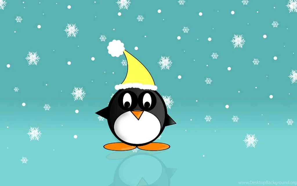 Cute Christmas Penguin HD Wallpapers From 2014 15