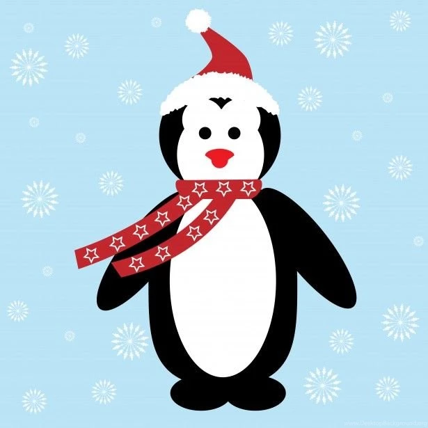 Christmas Penguin Backgrounds Free Stock Photo   Public Domain Pictures