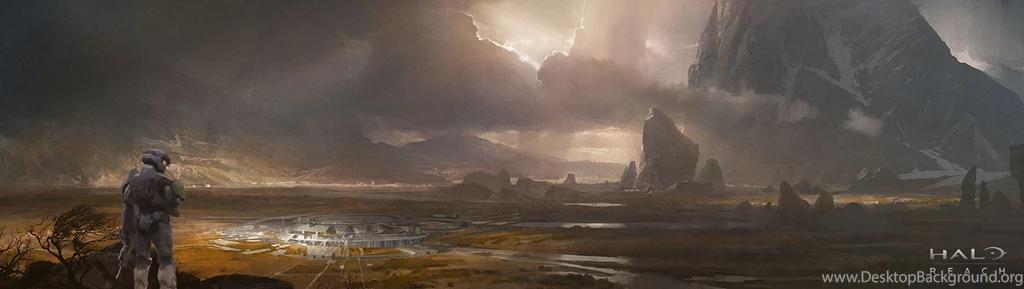 Dual Monitor Wallpaper) Reach