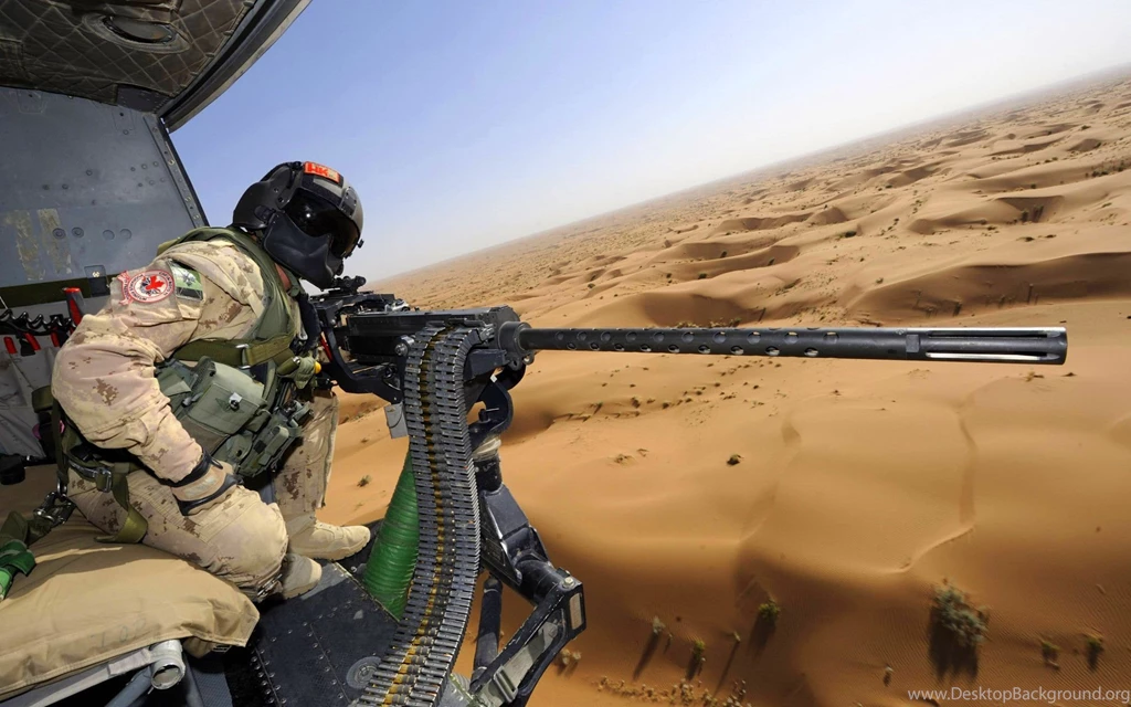 Helicopter M3m Heavy Machine Gun Wallpapers