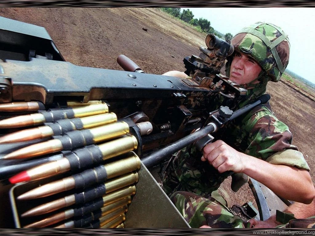 Wallpapers Machine Guns Army Image