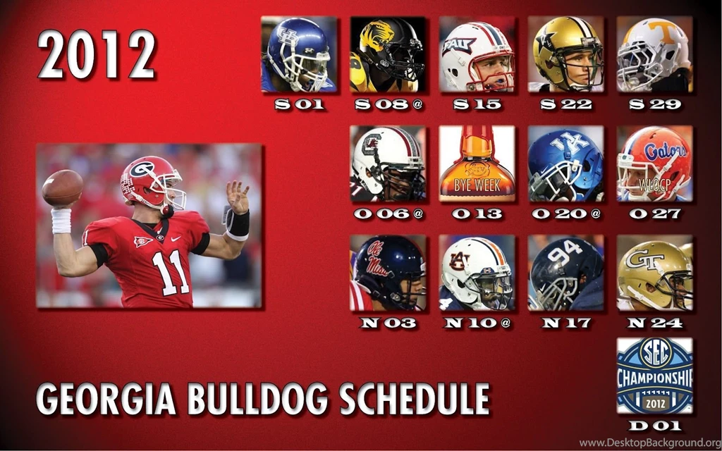 The Nonsensical Ravings Of A Lunatic Mind: Bulldog Schedule ...