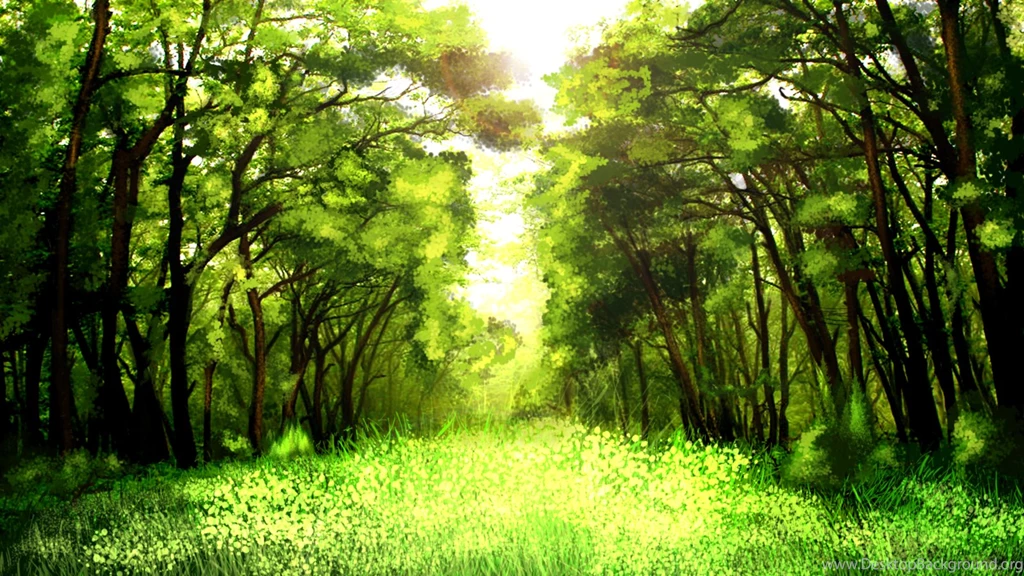 Spring Forest By Vronde On DeviantArt