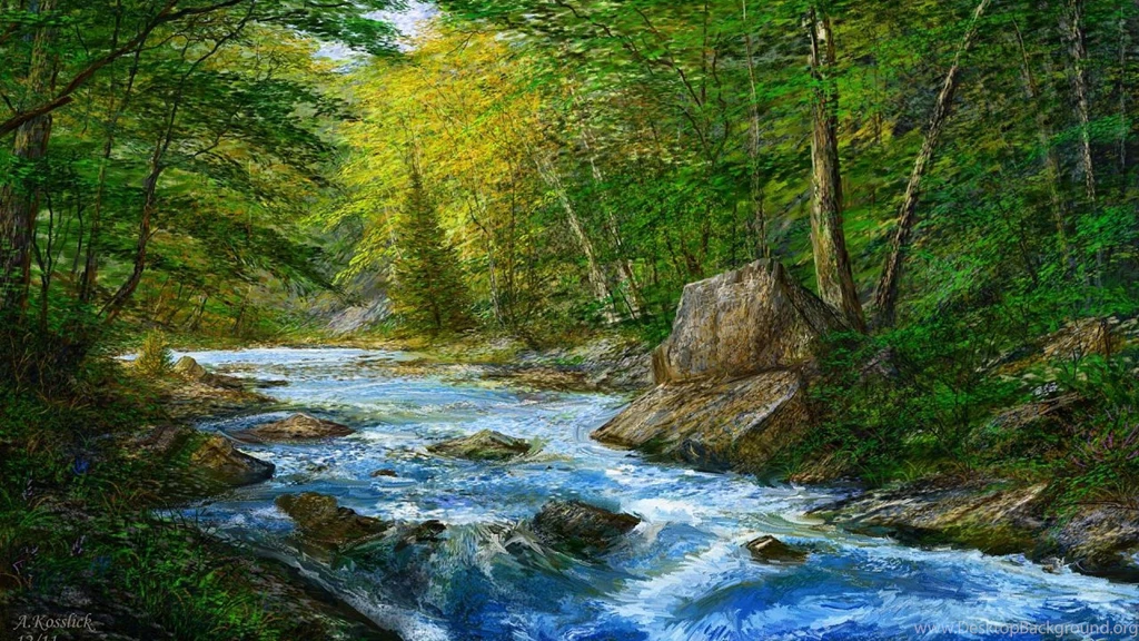 Spring Forest (