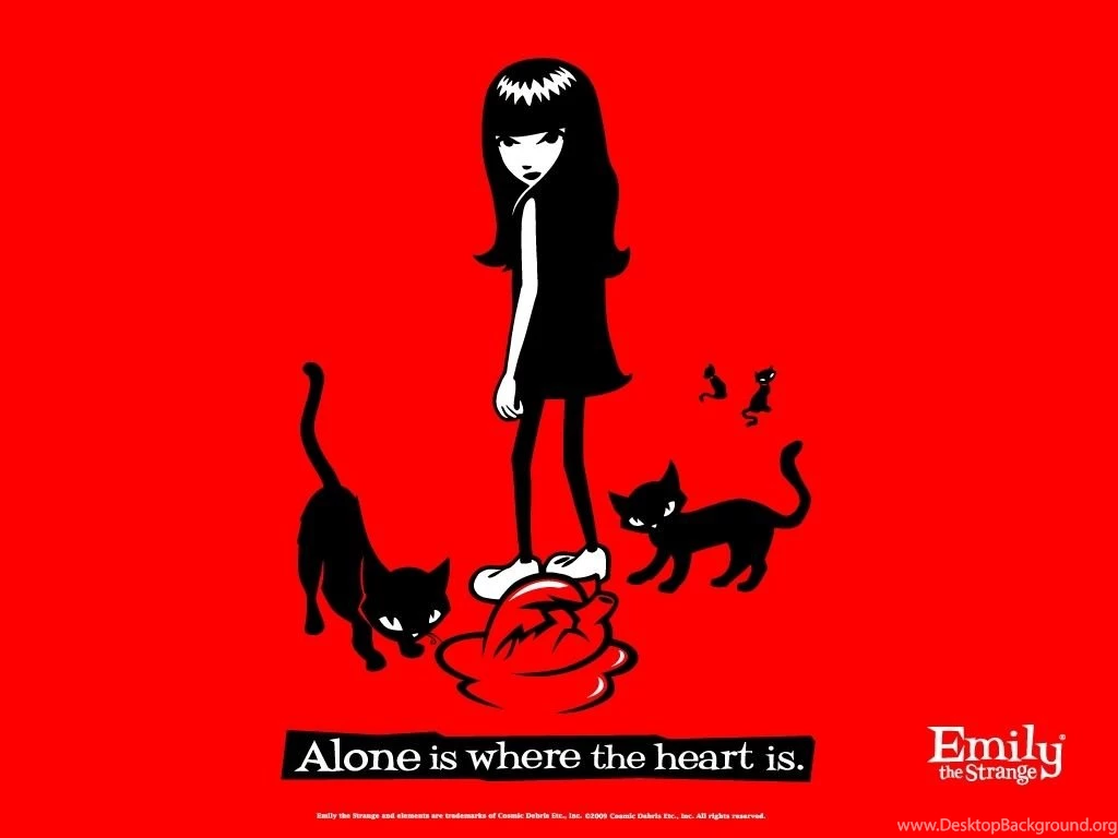 Emily.The.Strange   Emily The Strange Wallpapers (10015687)   Fanpop
