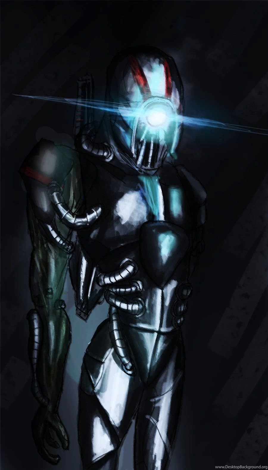Geth, Tron style By Nissun On DeviantArt