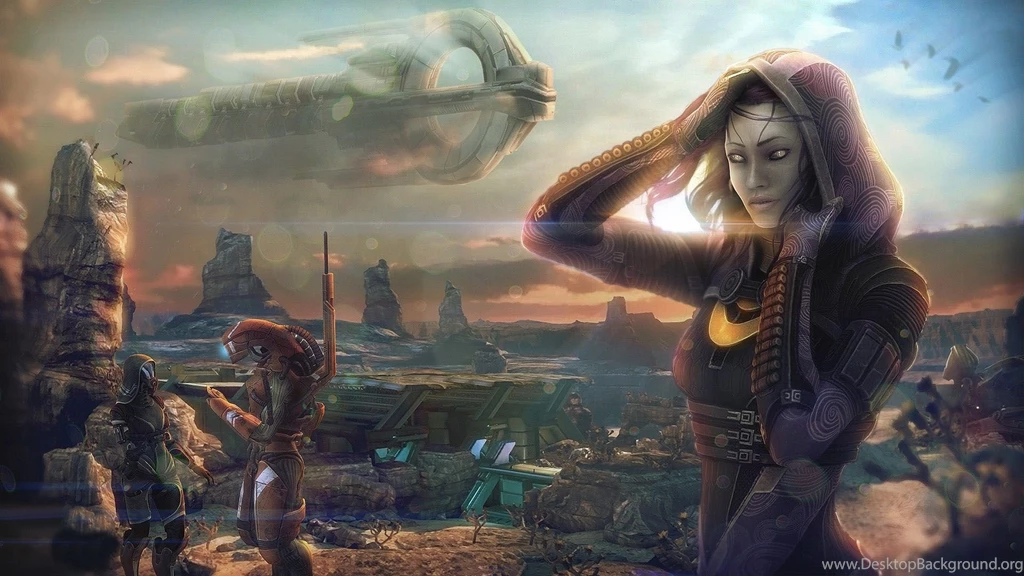 Download 1920x1080 HD Wallpapers Mass Effect Geth Quarian Homeworld ...