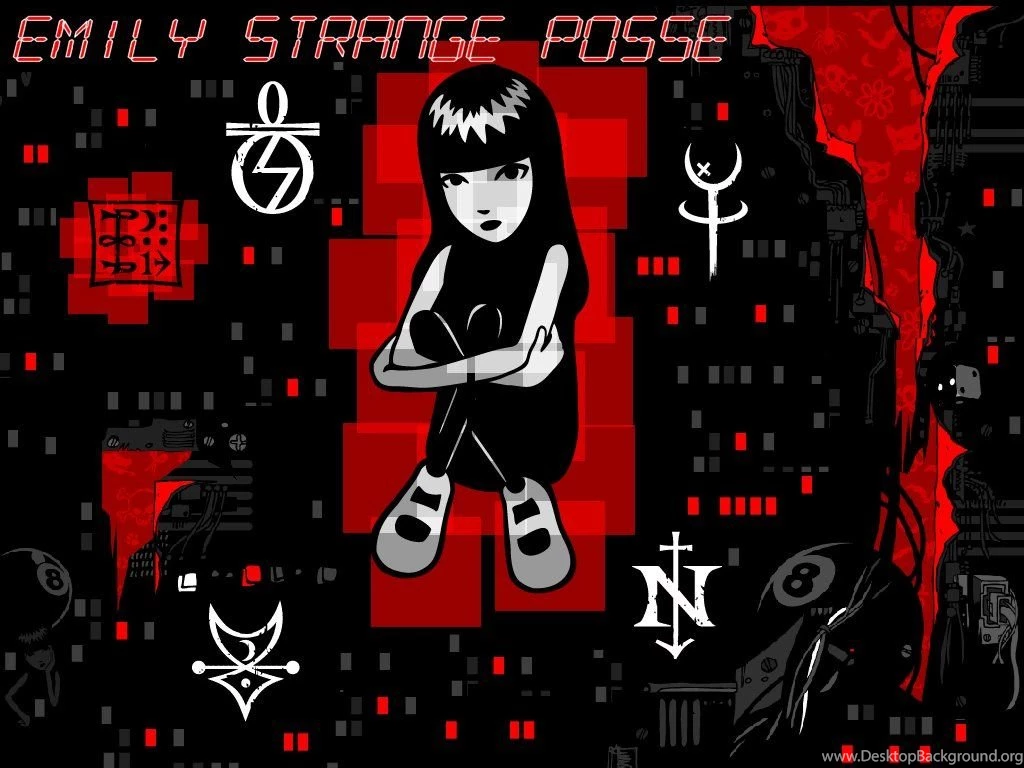 Digital Emily Strange By TearsOfTheFallen On DeviantArt