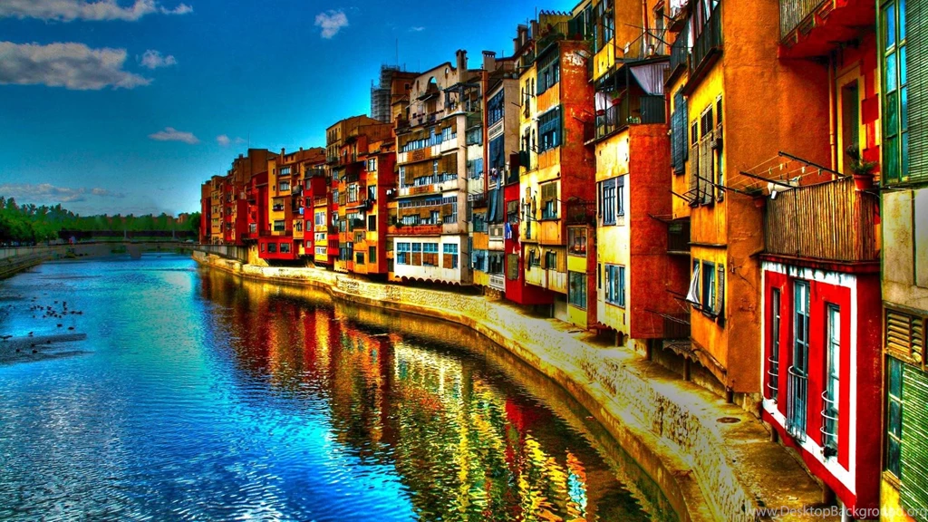 Houses At Italian River (