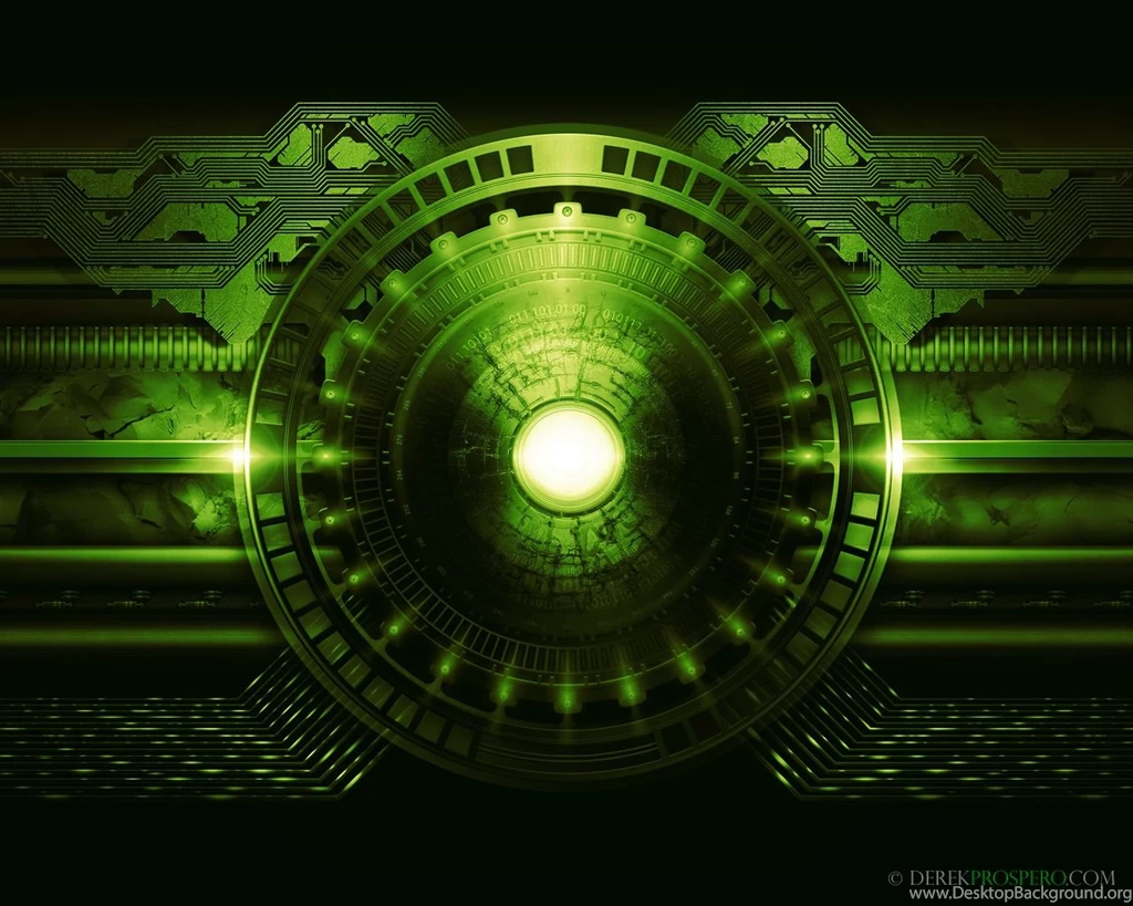 Full HD Wallpapers + Abstract, By Derek Prospero, Green