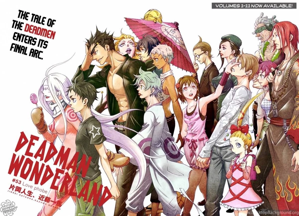 Deadman Chapter Cover   Deadman Wonderland Wallpapers (36651295 ...
