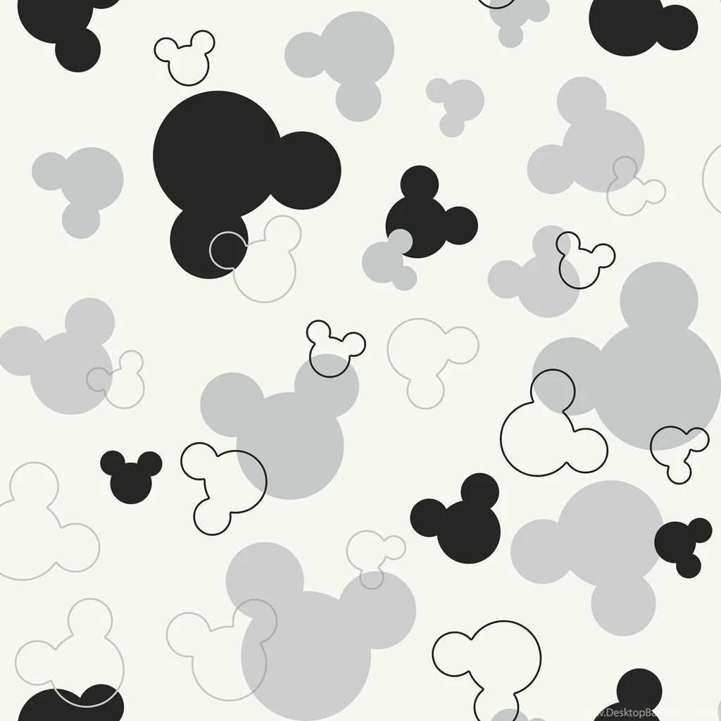 White Mickey Mouse Head Wallpapers InteriorDecorating