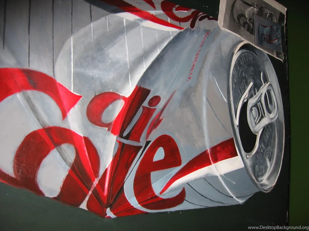 Diet Coke Can Painting By LumiereHelene On DeviantArt