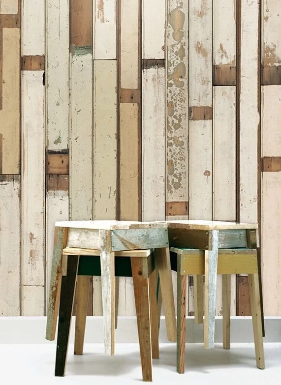 Multi color Wallpapers / Paper / Traditional / Wood Look   PHE 01 ...