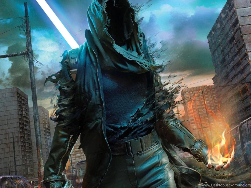 Burning Man In The City   Wallpapers