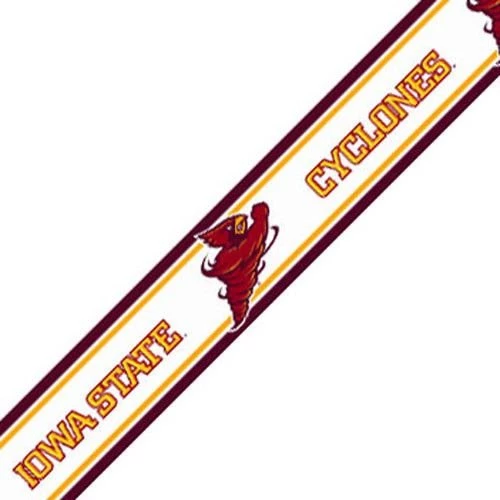 NCAA Iowa State Cyclones Prepasted Wallpapers Border Roll ...