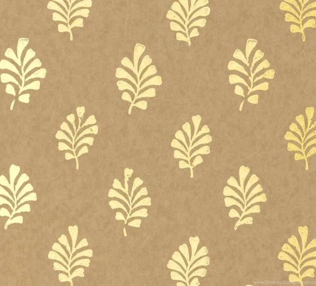Metallic Gold Leaf Wallpapers Modern Wallpapers By Furbish Desktop