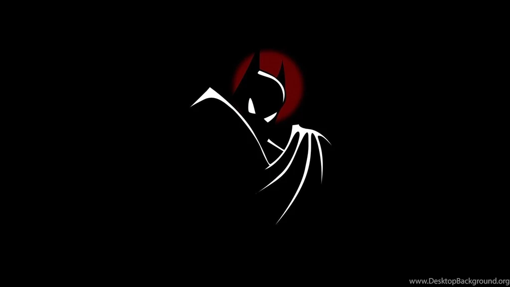 Batman Black Minimalistic Comic Wallpapers