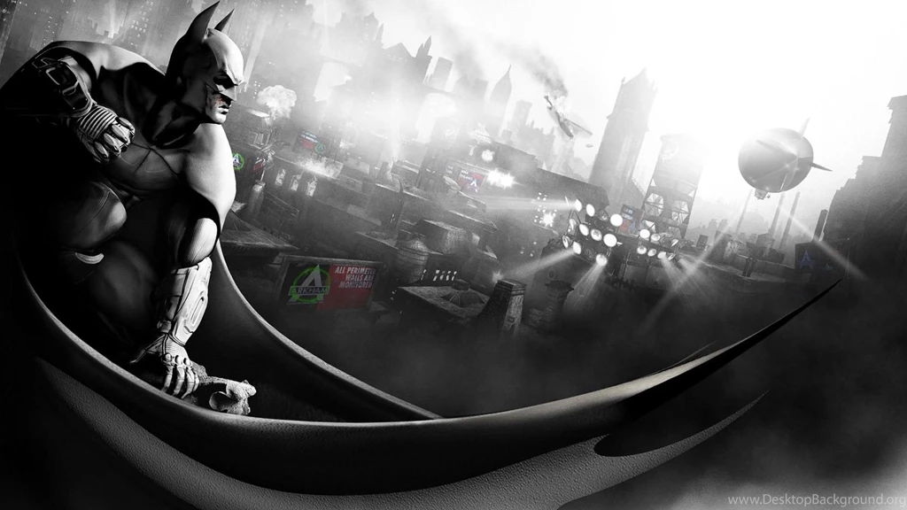 Download Wallpapers 1920x1080 Batman Arkham City, Character, Cloak ...