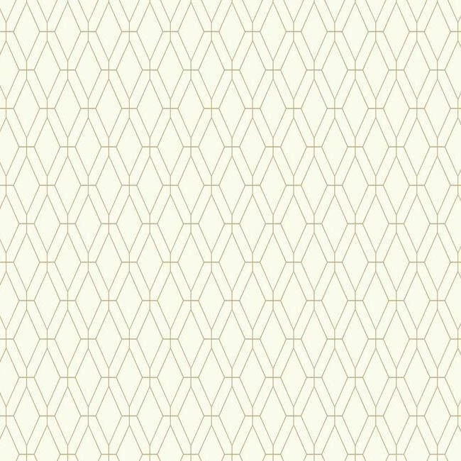 Diamond Lattice Wallpapers In Ivory And Beige Design By York ...